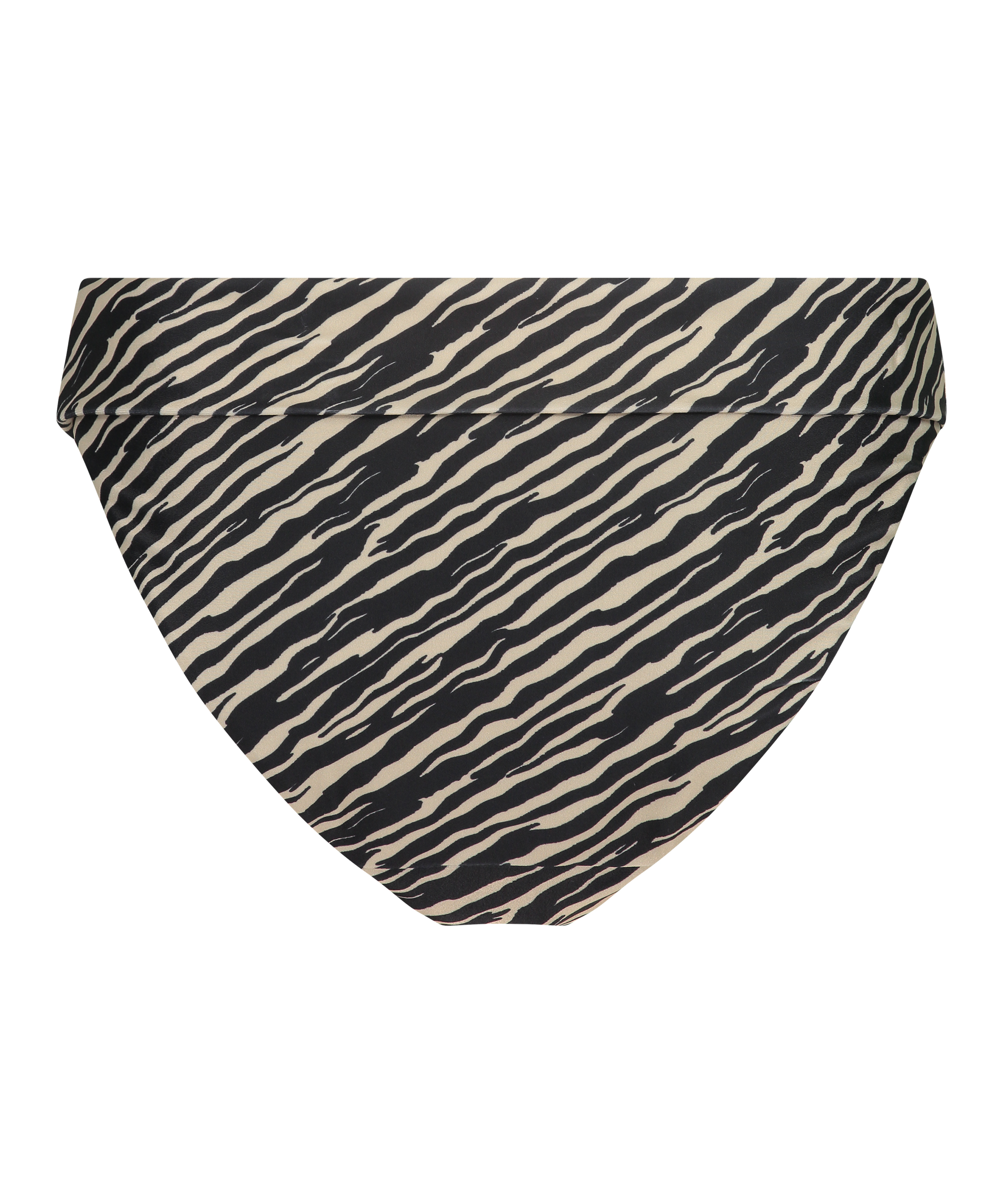Zebra Rio Bikini Bottoms, Brown, main