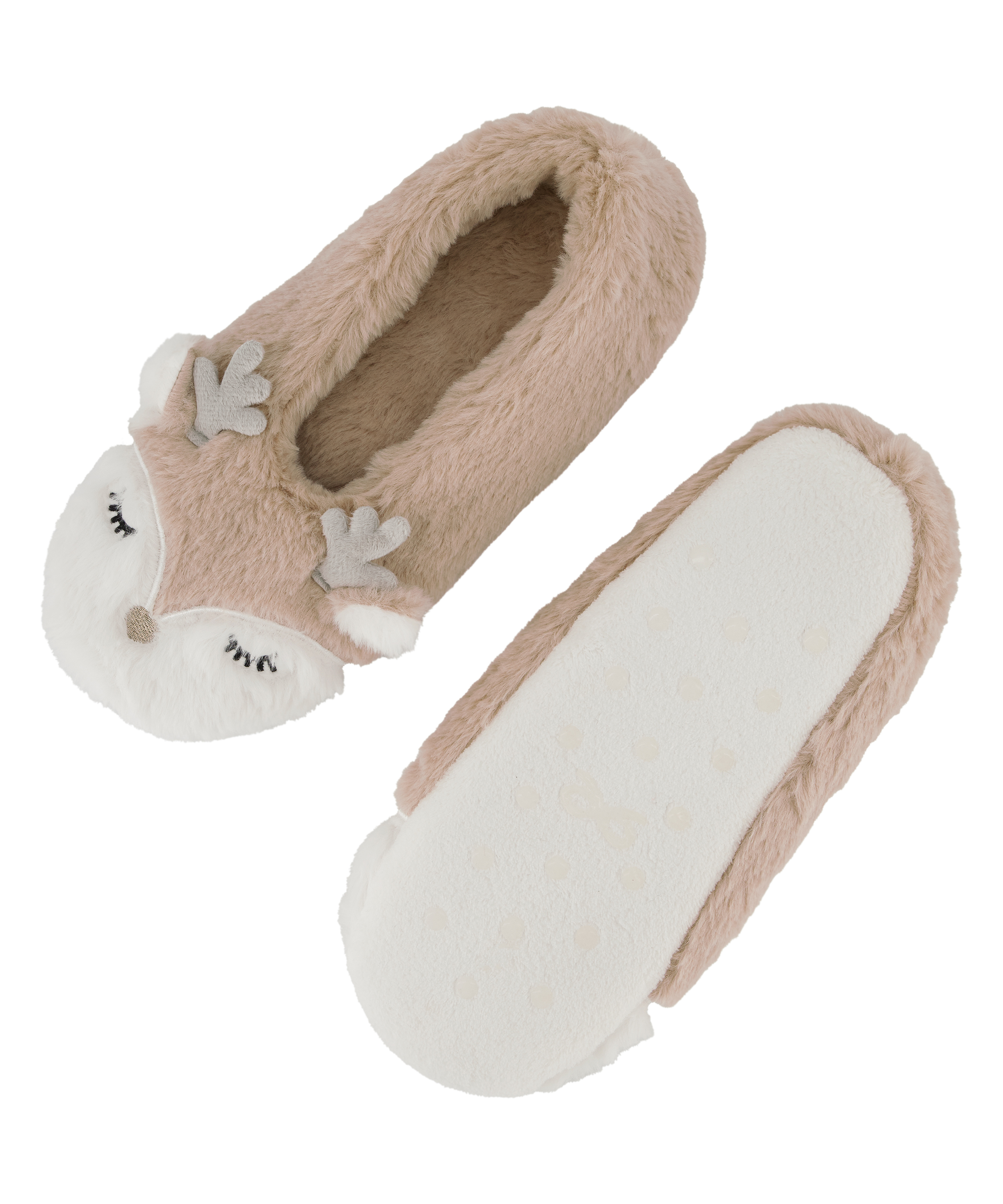 Ballerina slippers, Beige, main