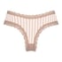 V-shape Mesh Brazilian, Beige