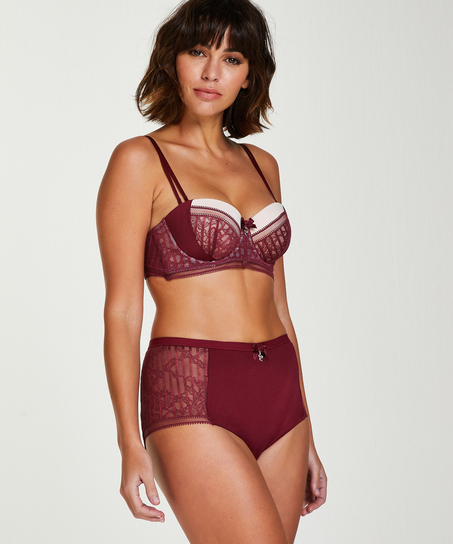 Kriss padded strapless underwired bra I AM Danielle, Red
