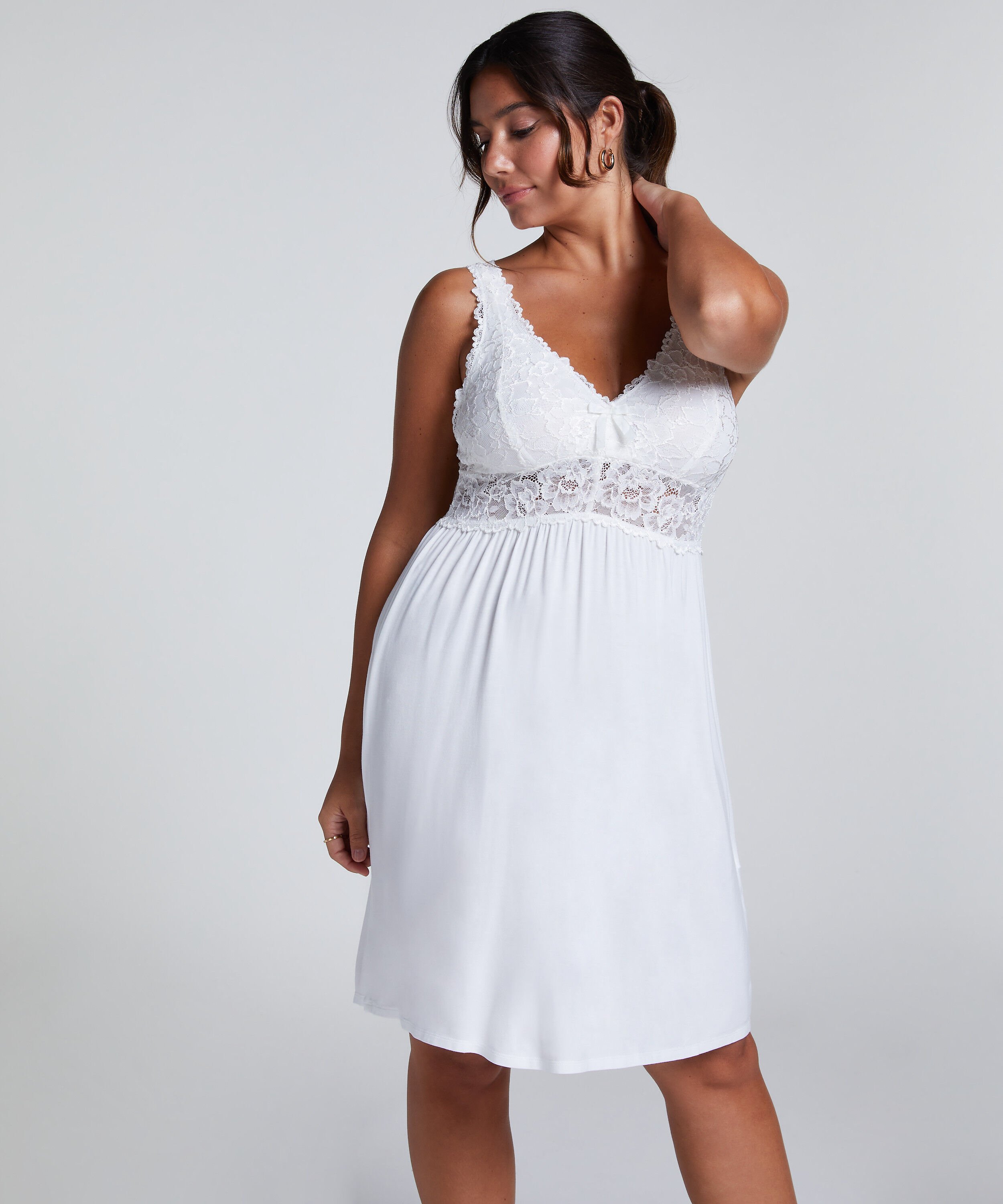 Nora Lace Slip Dress