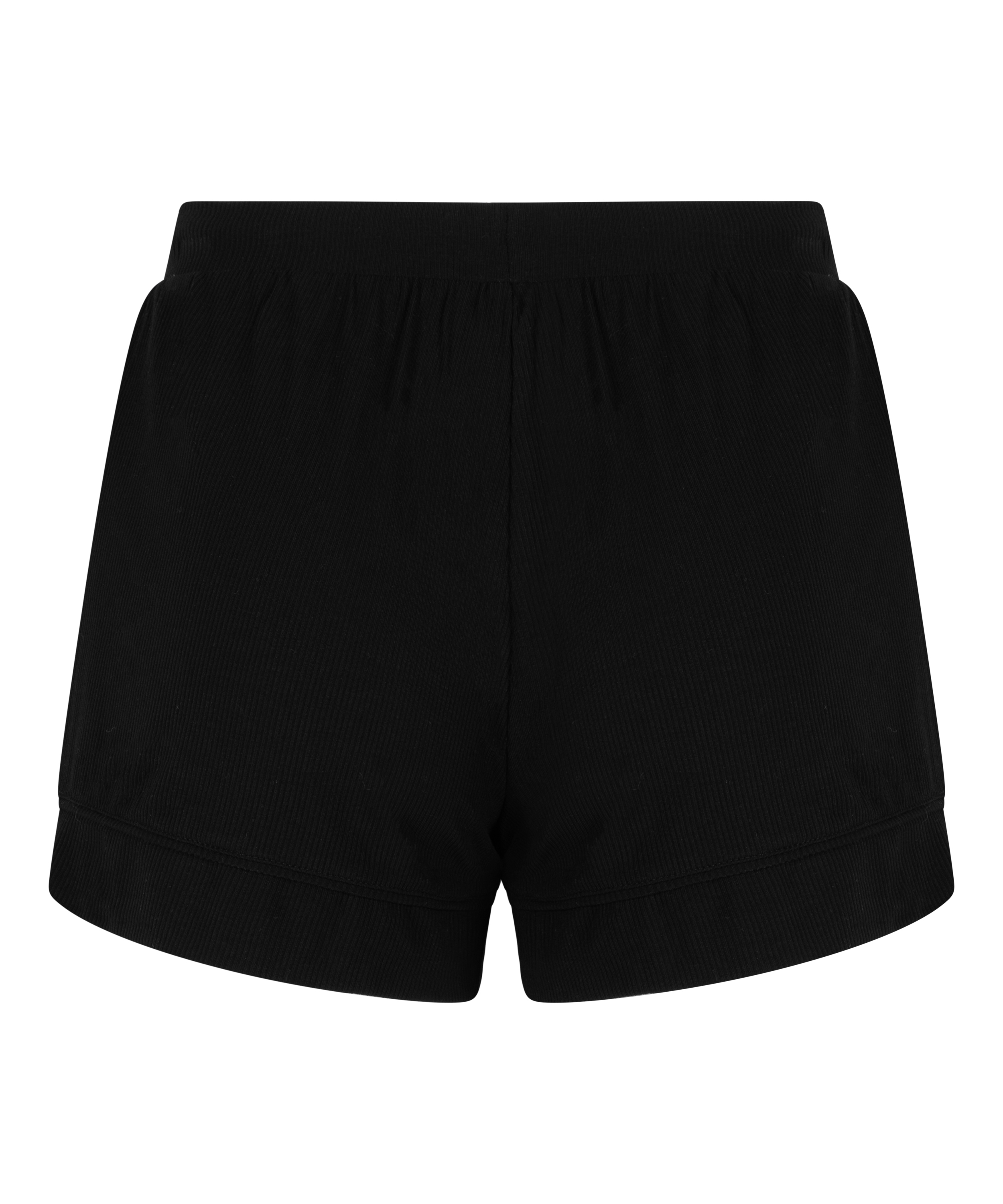 Short Jersey Rib Essential, Black, main