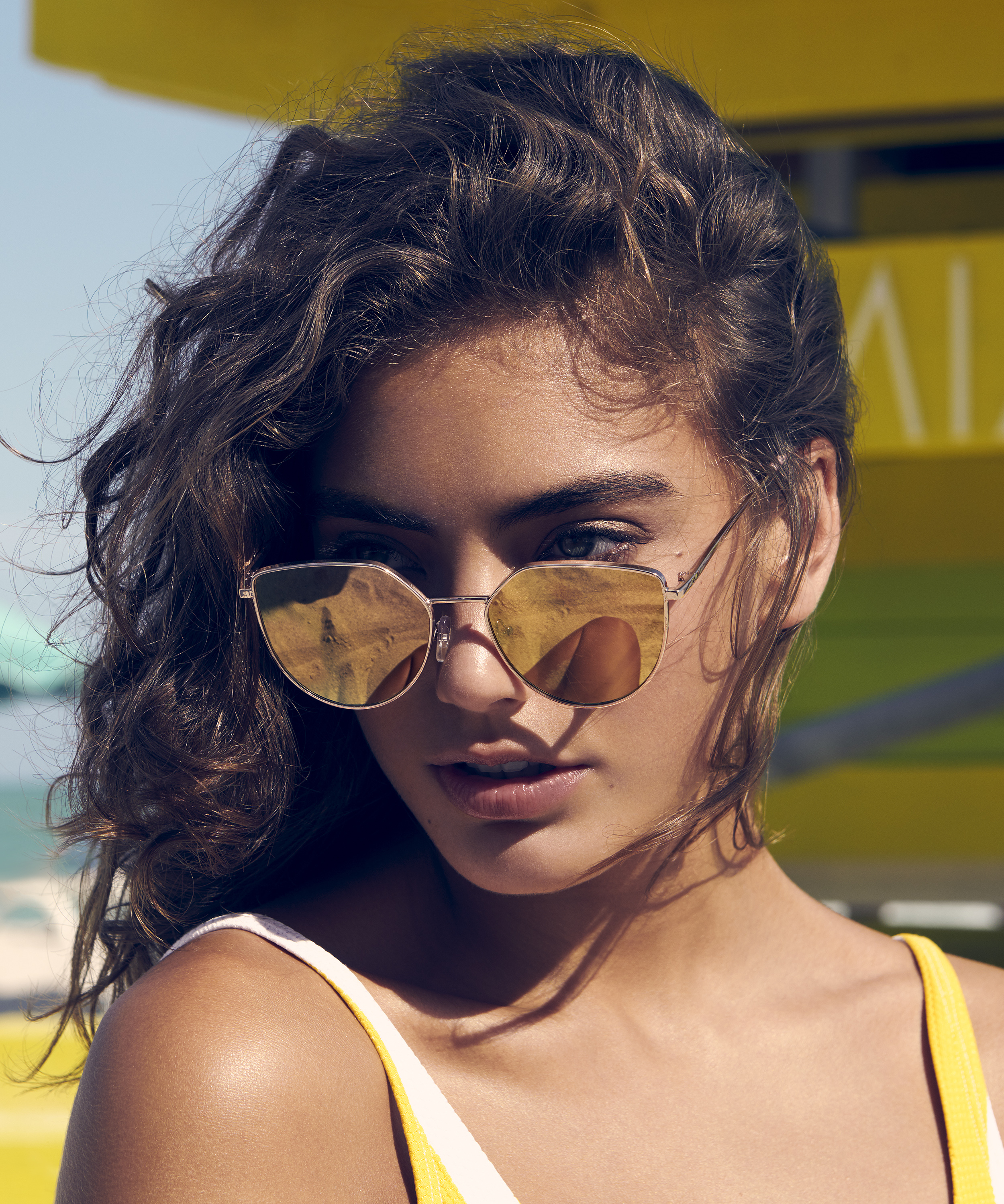 Sunglasses, Pink, main