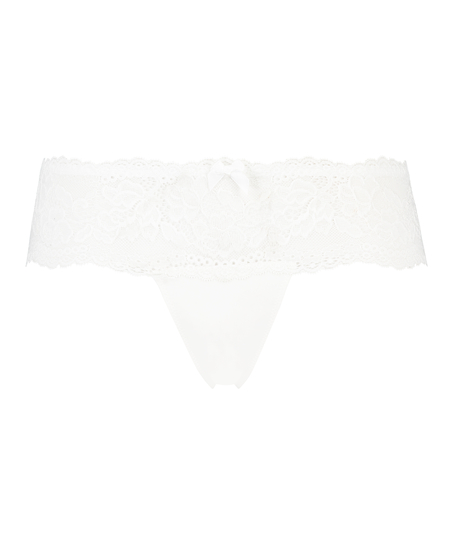 Florence Thong Boxers, White