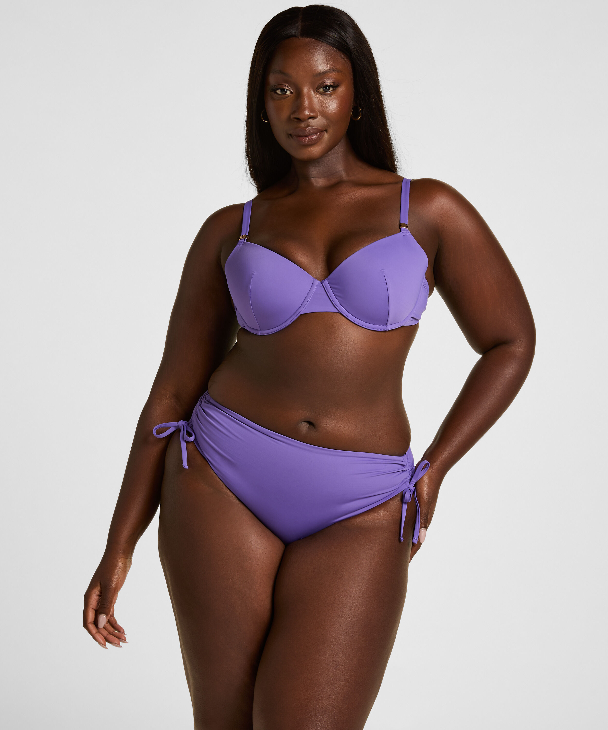 Lace Back Invisible Thong, Green