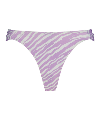 Zebra bikini bottoms, Purple