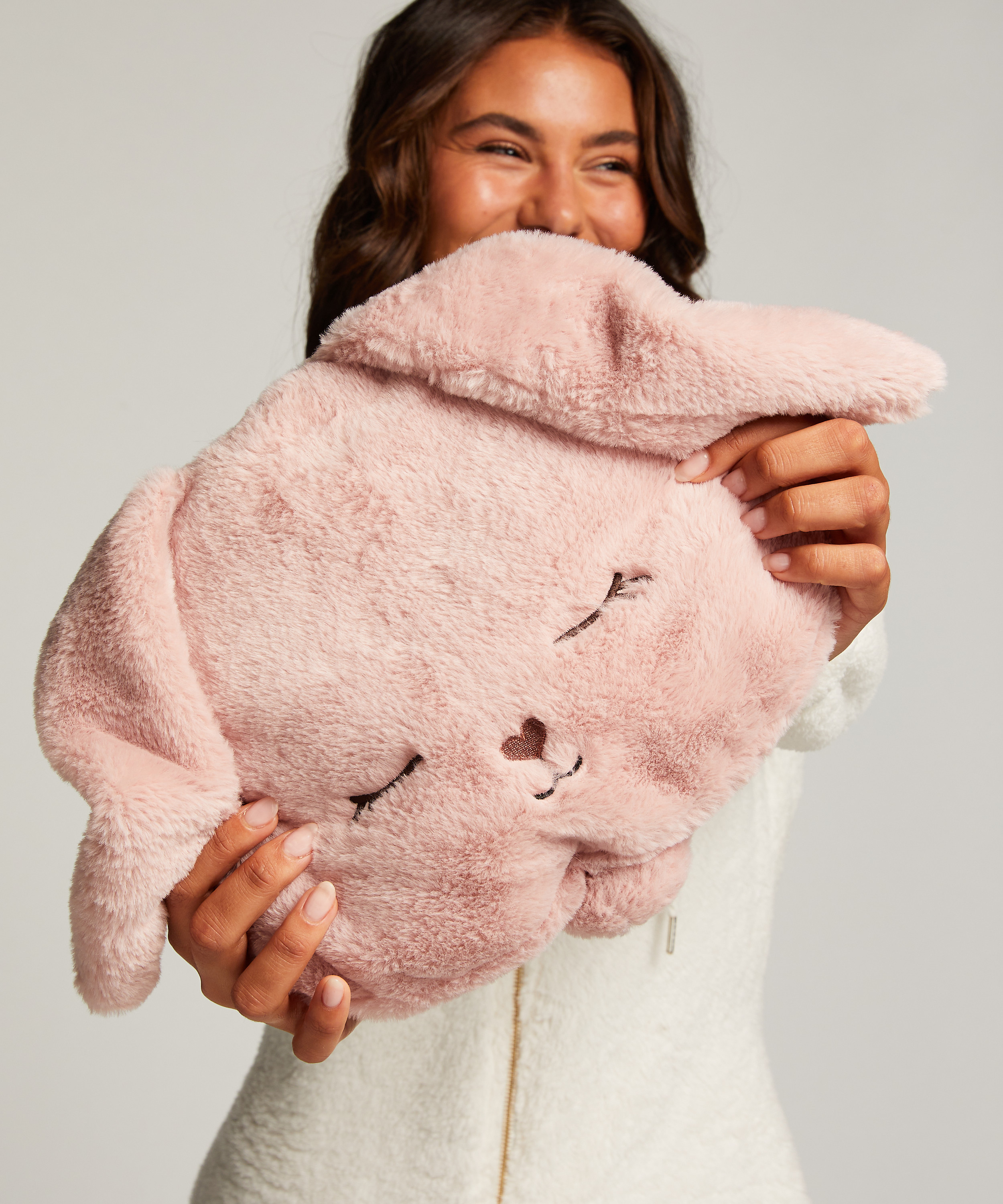 Hot water bottle, Pink, main