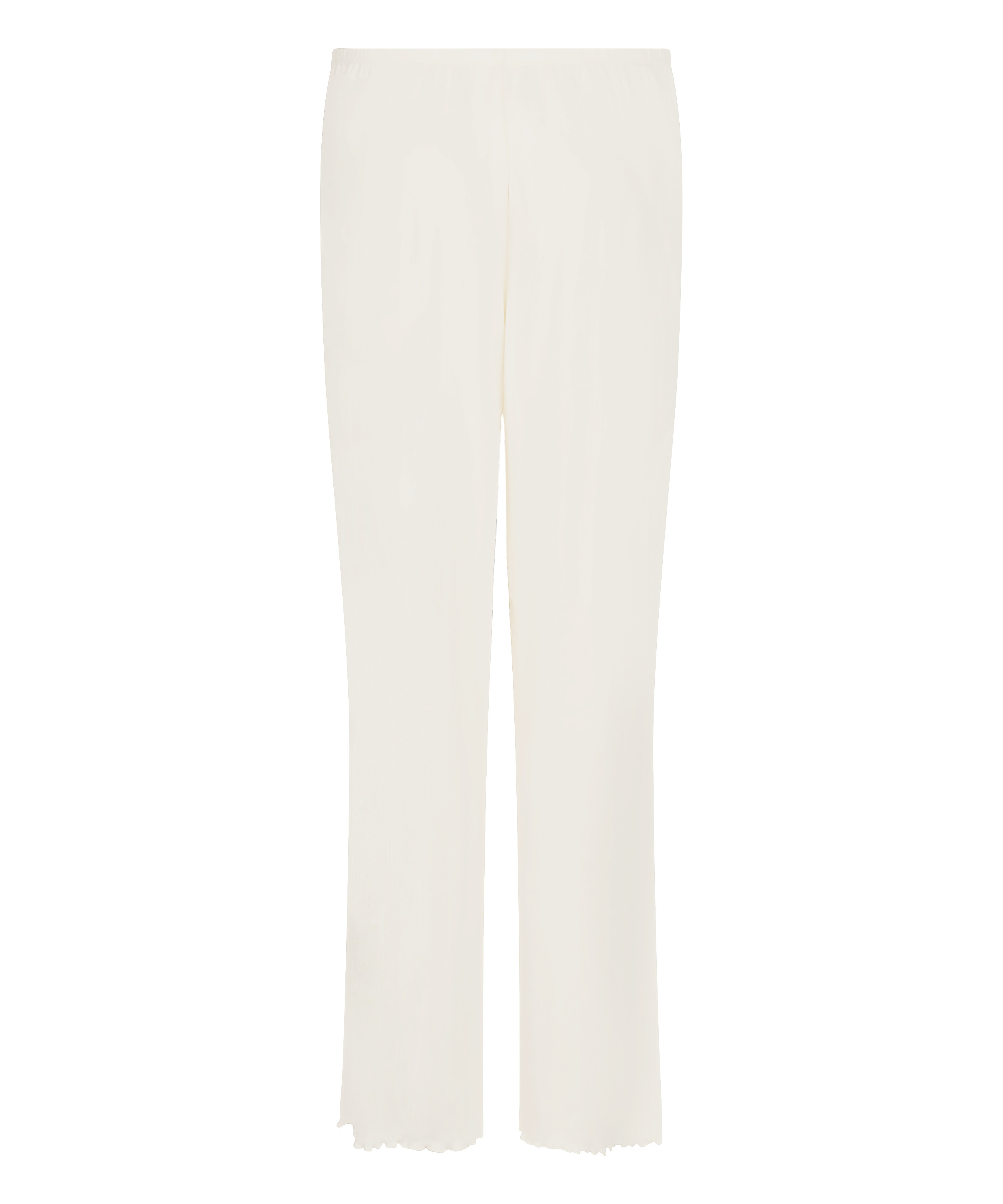 Pyjama Pant Loose Pointelle, White, main