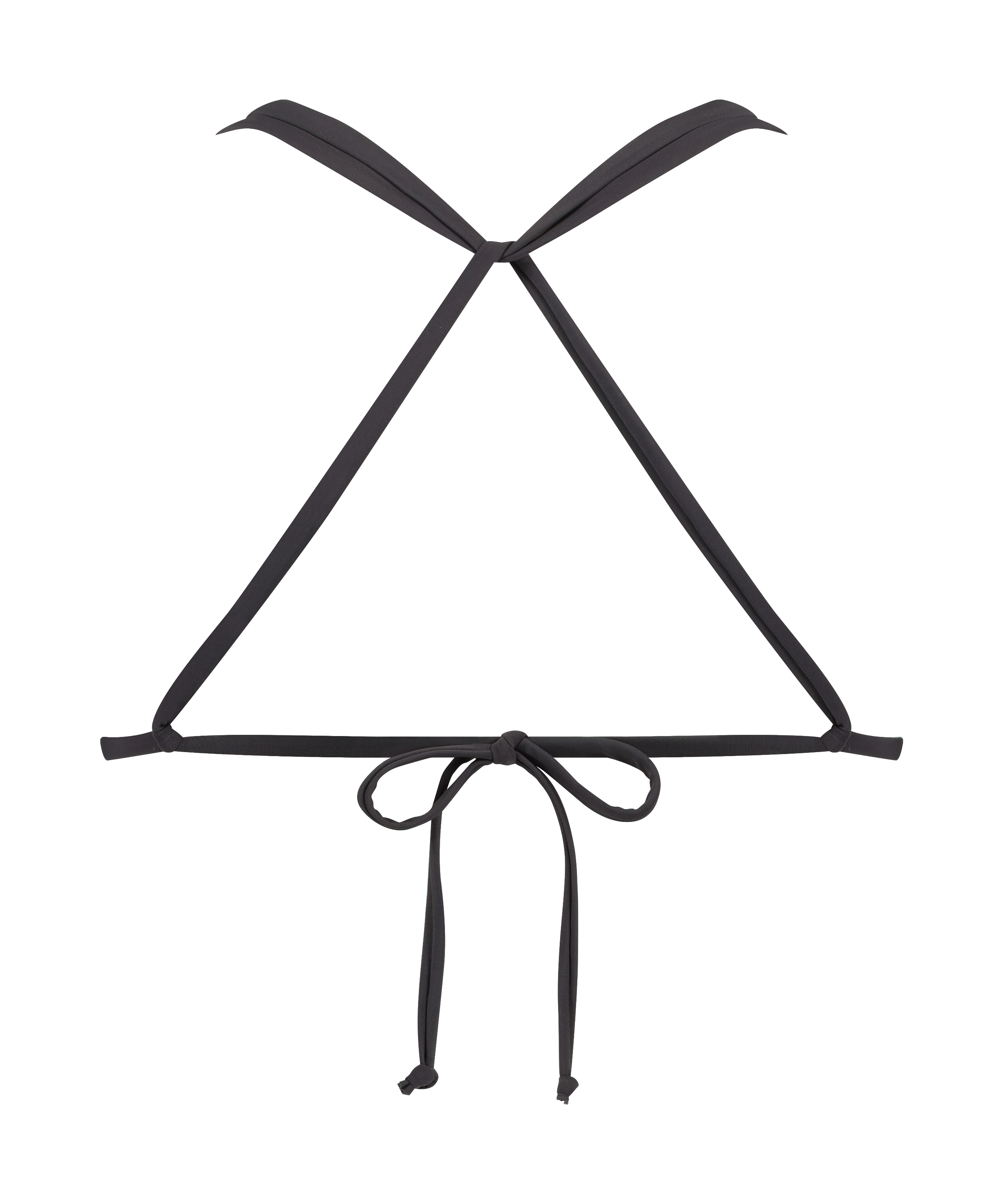 Lisbon Triangle Bikini Top, Grey, main