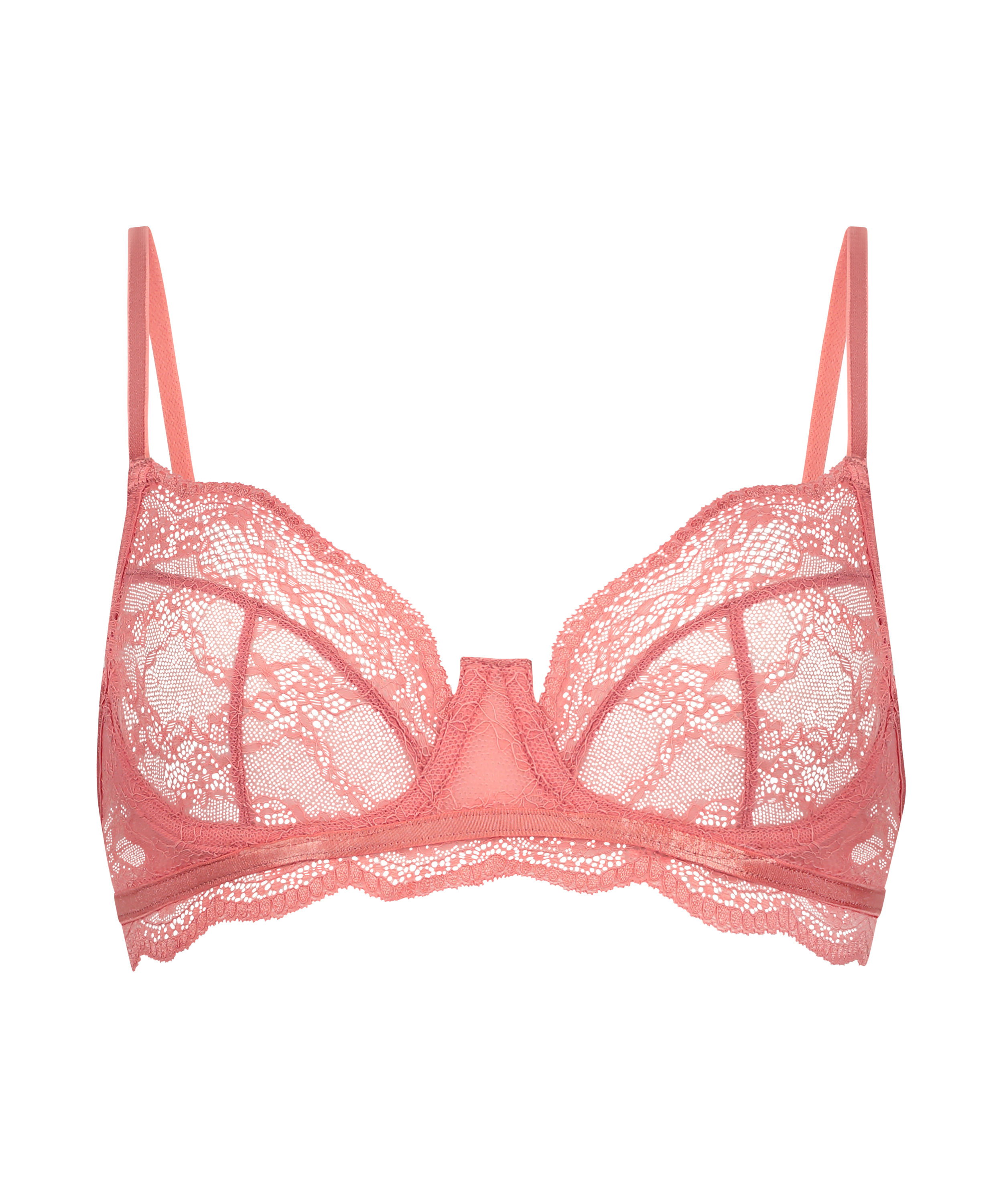 Isabelle Non-Padded Underwired Bra, Pink, main