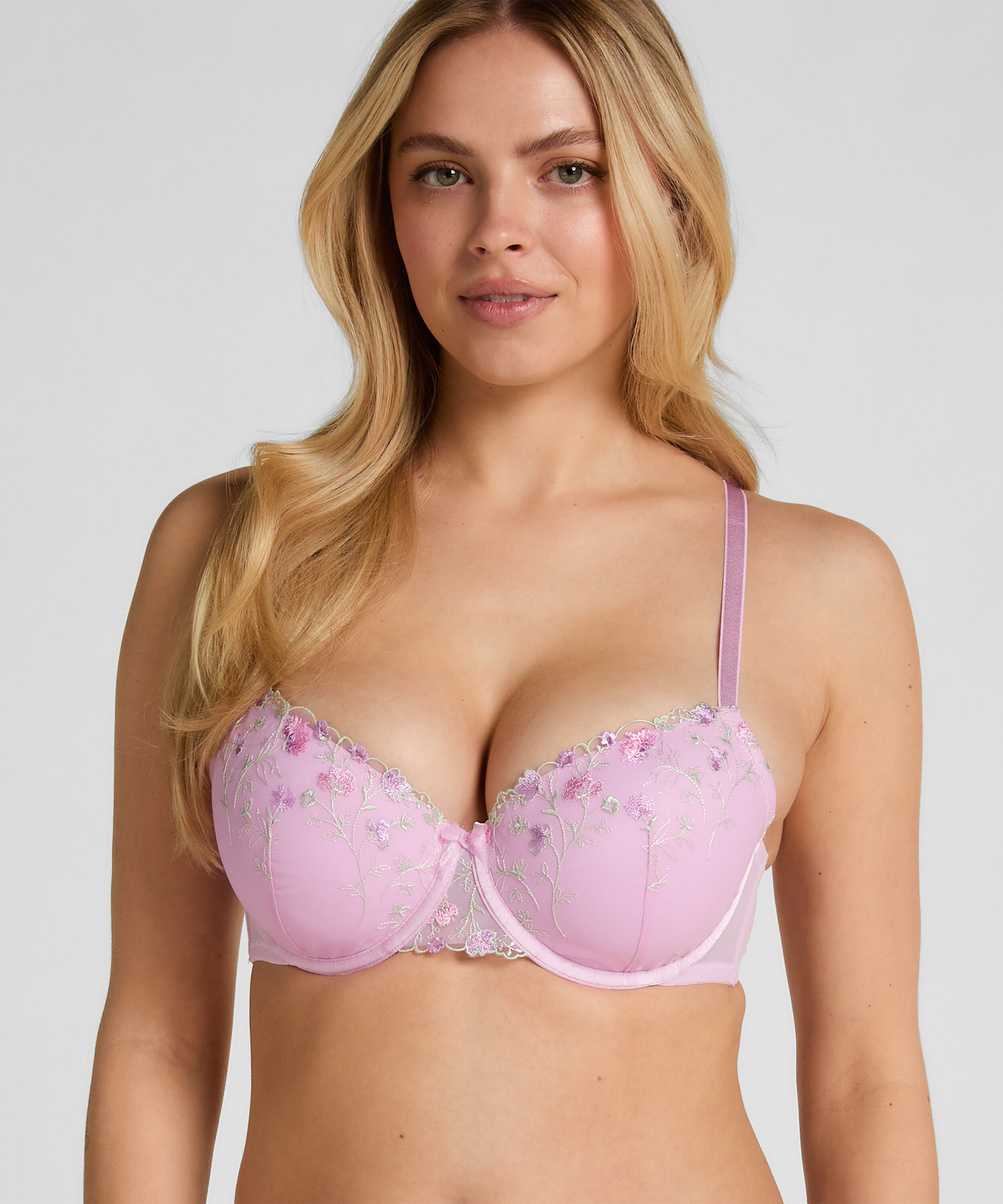 Padded Underwired Bra Eleni, Purple Padded Underwired Bra Eleni, Purple