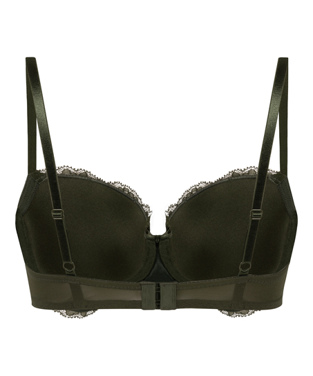 Teddy Padded Underwired Bra, Green