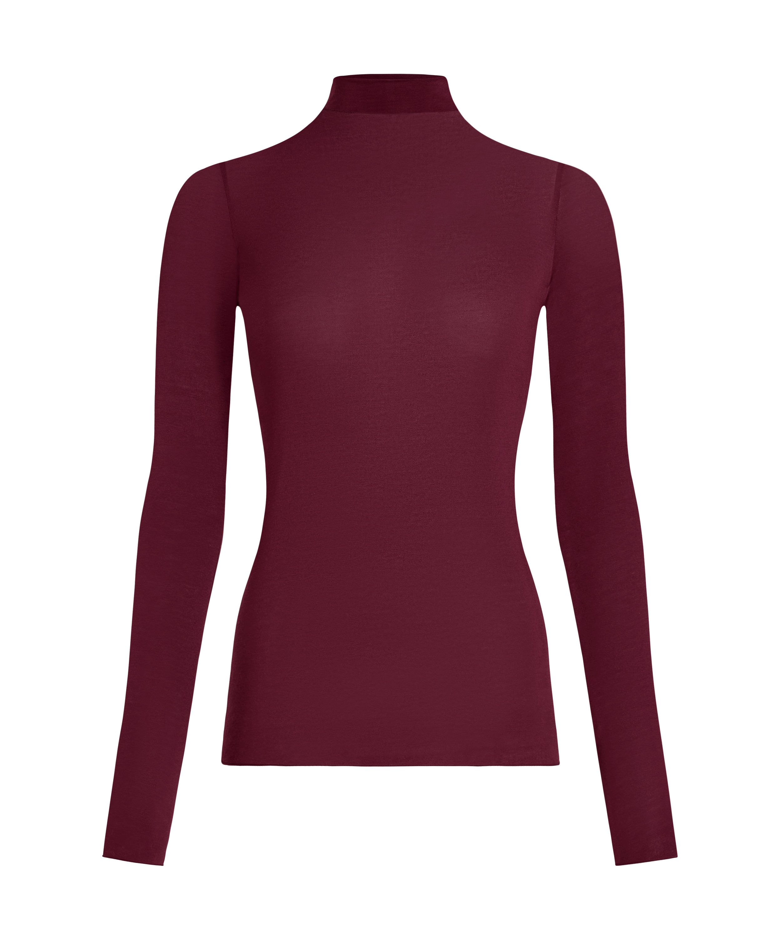 super soft Turtleneck shirt with Cashmere, Purple, main