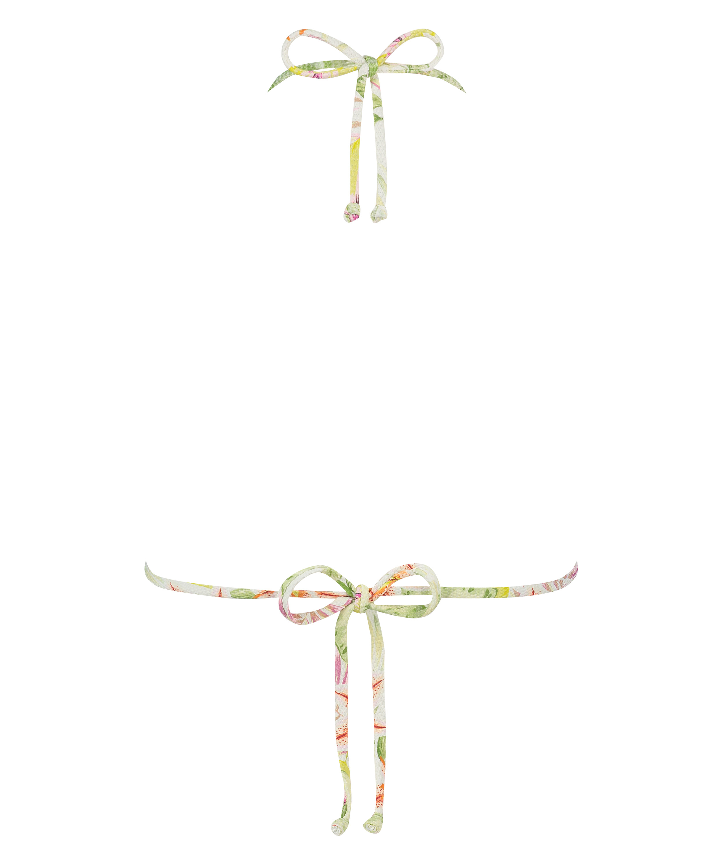 Tropics Triangle Bikini Top, White, main