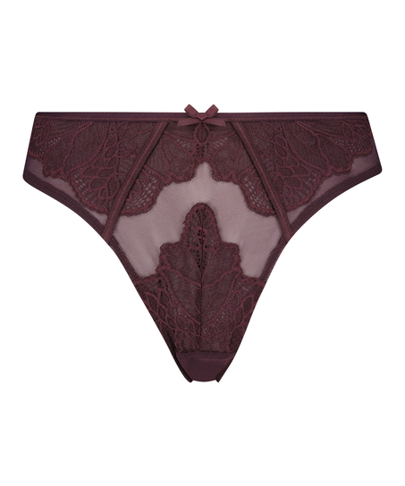 Mel High Leg Brazilian I AM Danielle, Purple