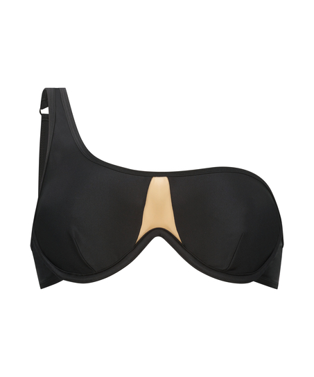 Belize Non-Padded Underwired Bikini Top, Black