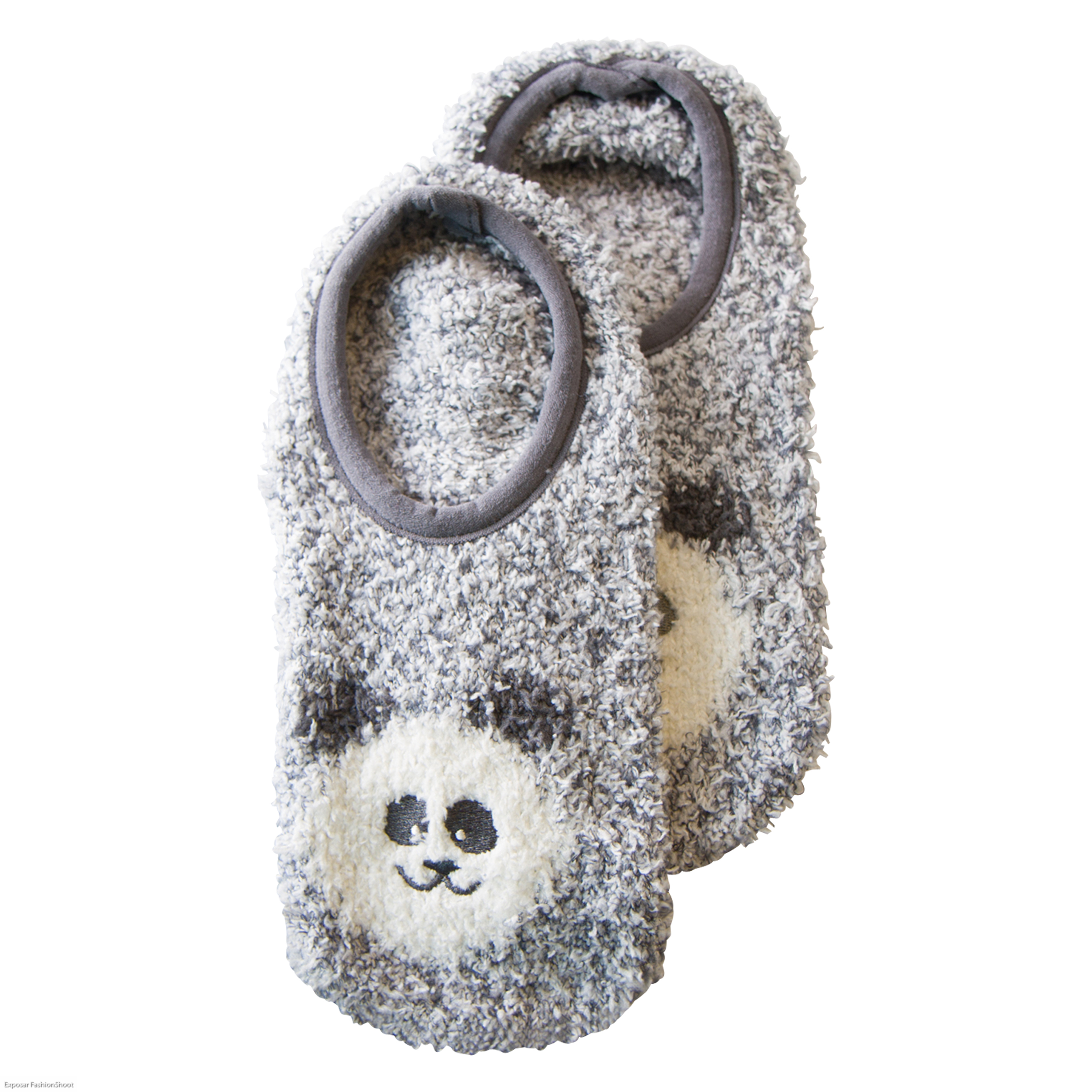 Slipper socks Animal, Grey, main