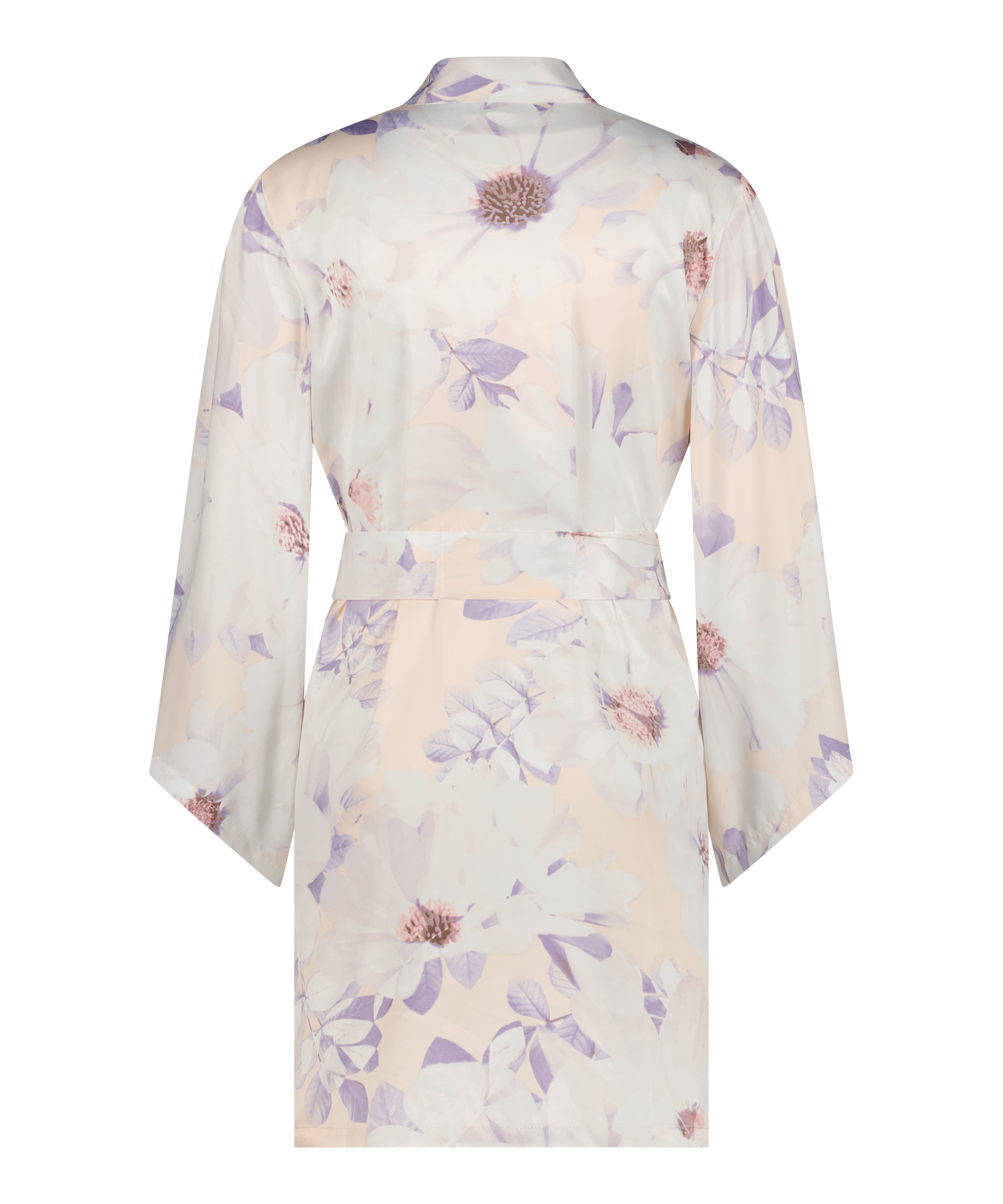 Satin kimono, Pink, main