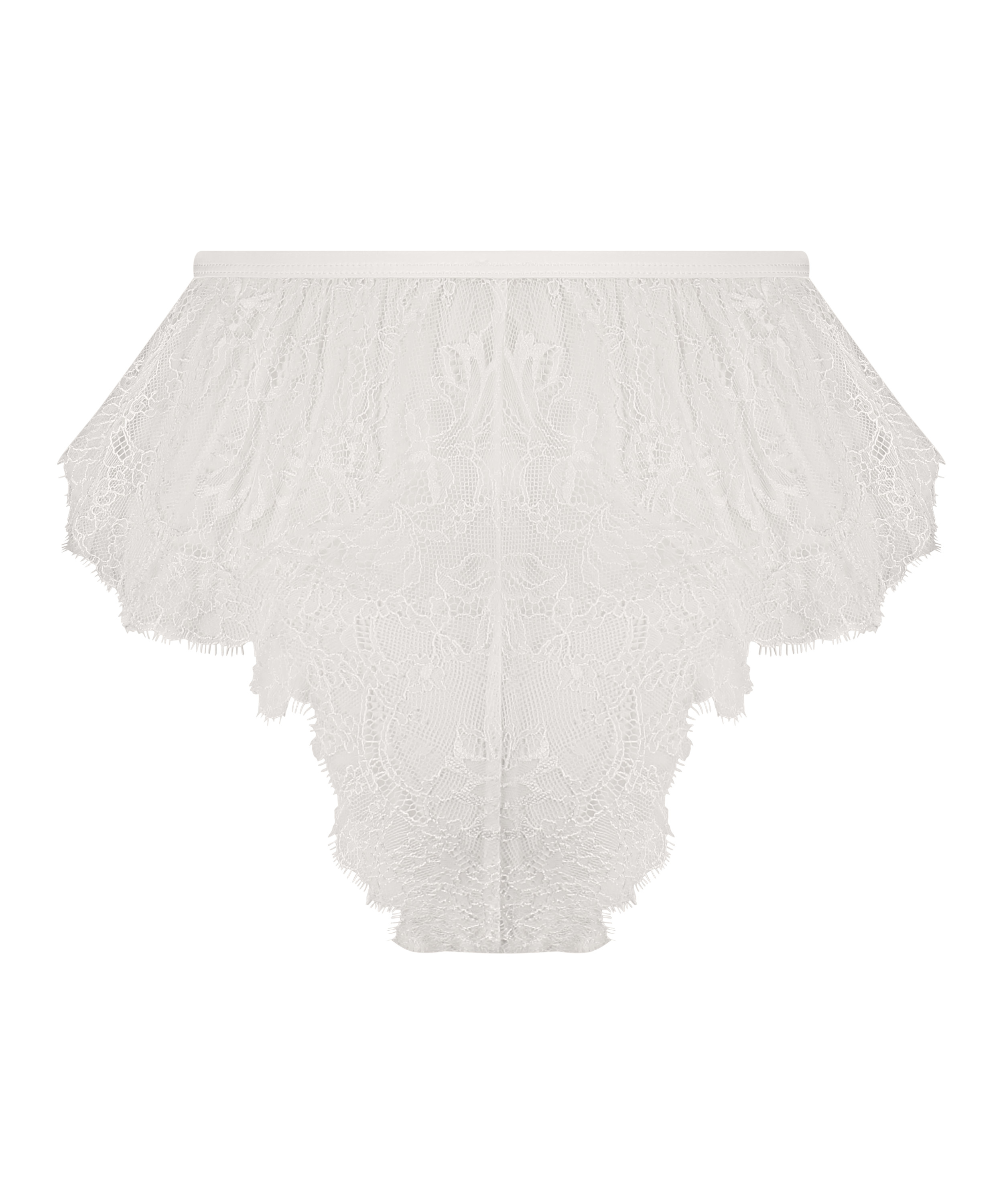 Lace Camille French Knicker, White, main
