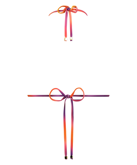 Sunset Triangle Bikini Top, Purple