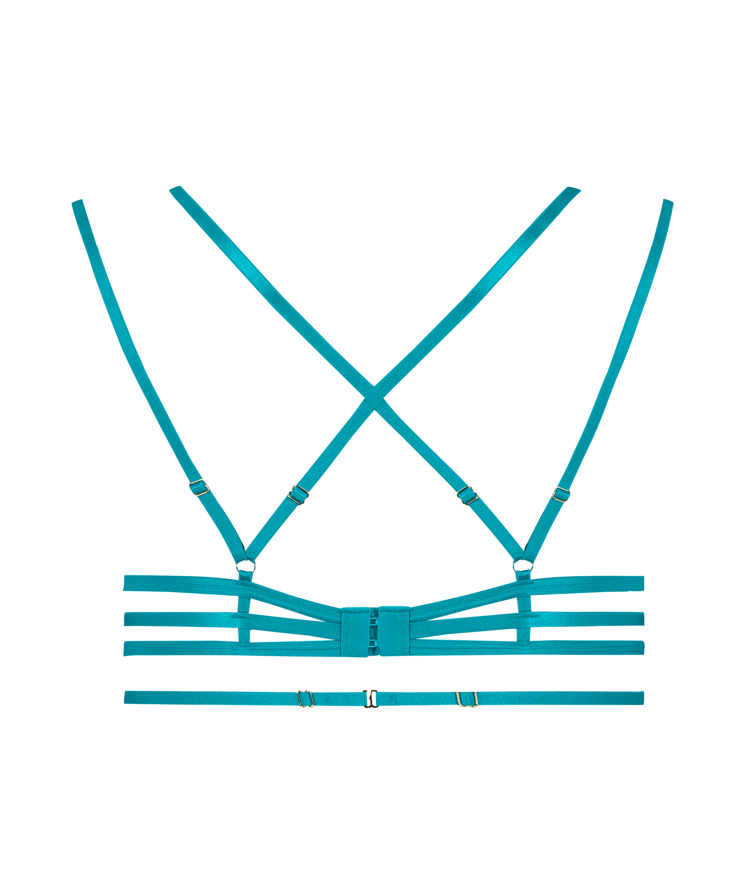 Eros Non-Padded Underwired Bra, Blue, main