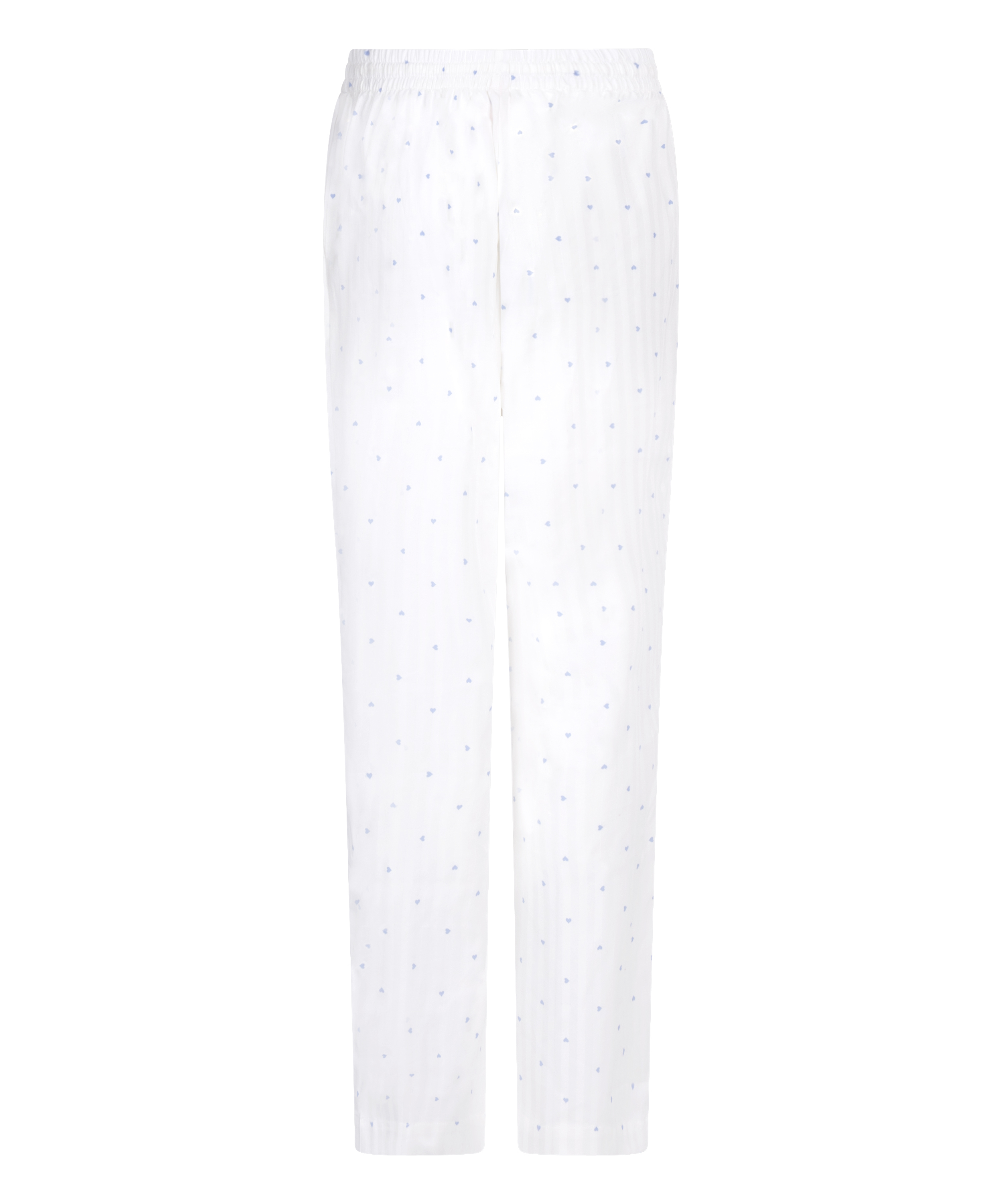 Jacquard Hearts Pyjama Bottoms, Blue, main