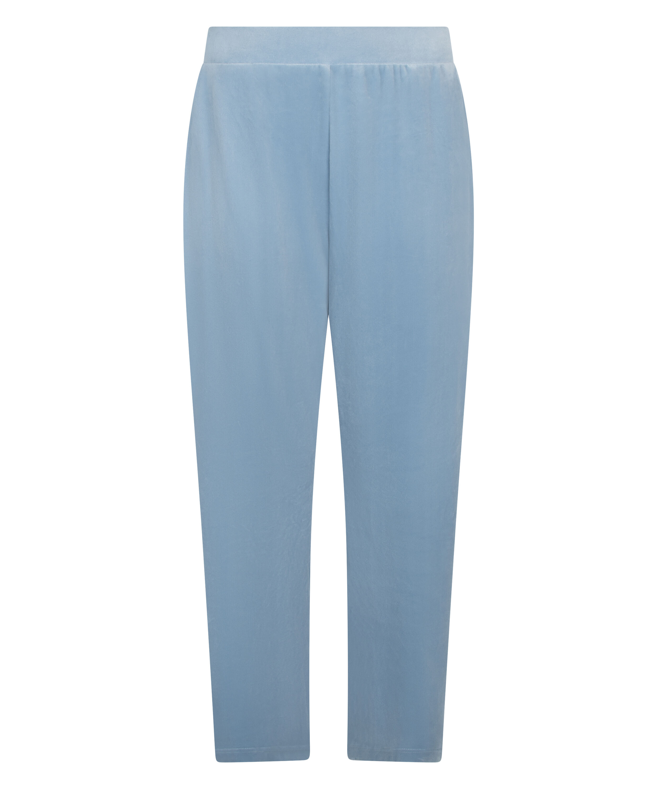 Velours Pyjama Pants, Blue