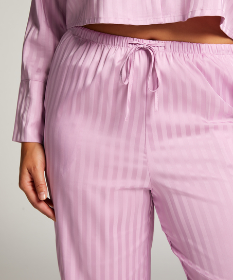 Satin Trousers, Purple