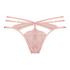 Seraphina open crotch Brazilian, Pink