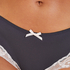 Secret lace boxer, Grey