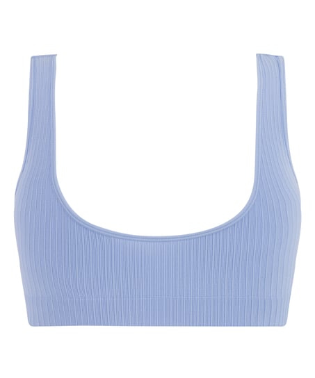 Dianne Scoop Bralette, Blue