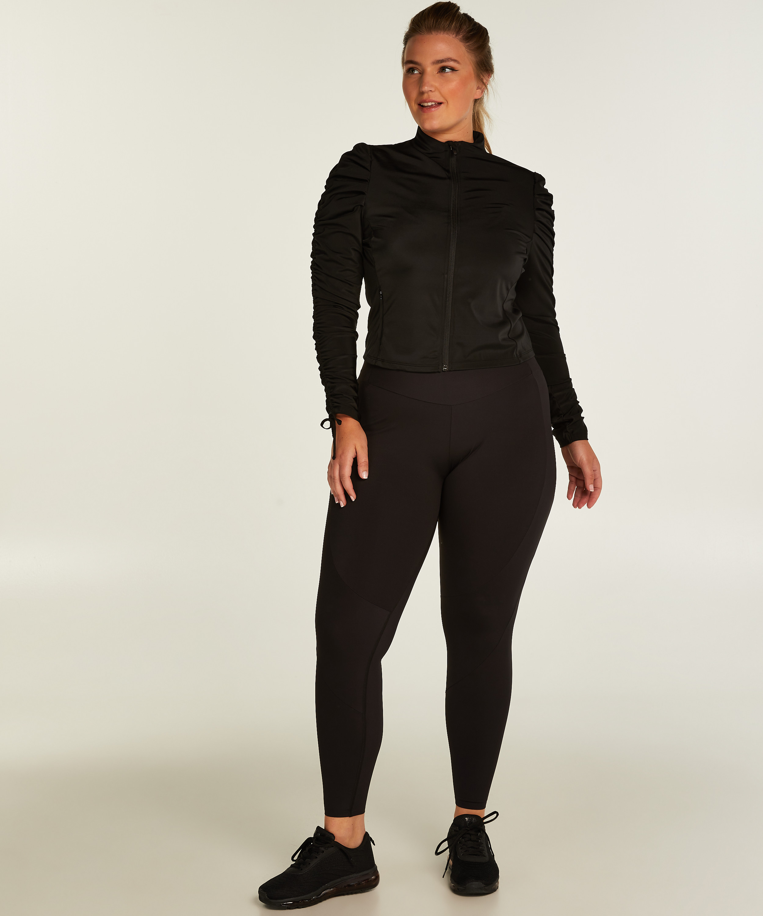 HKMX Ruffle Jacket, Black, main