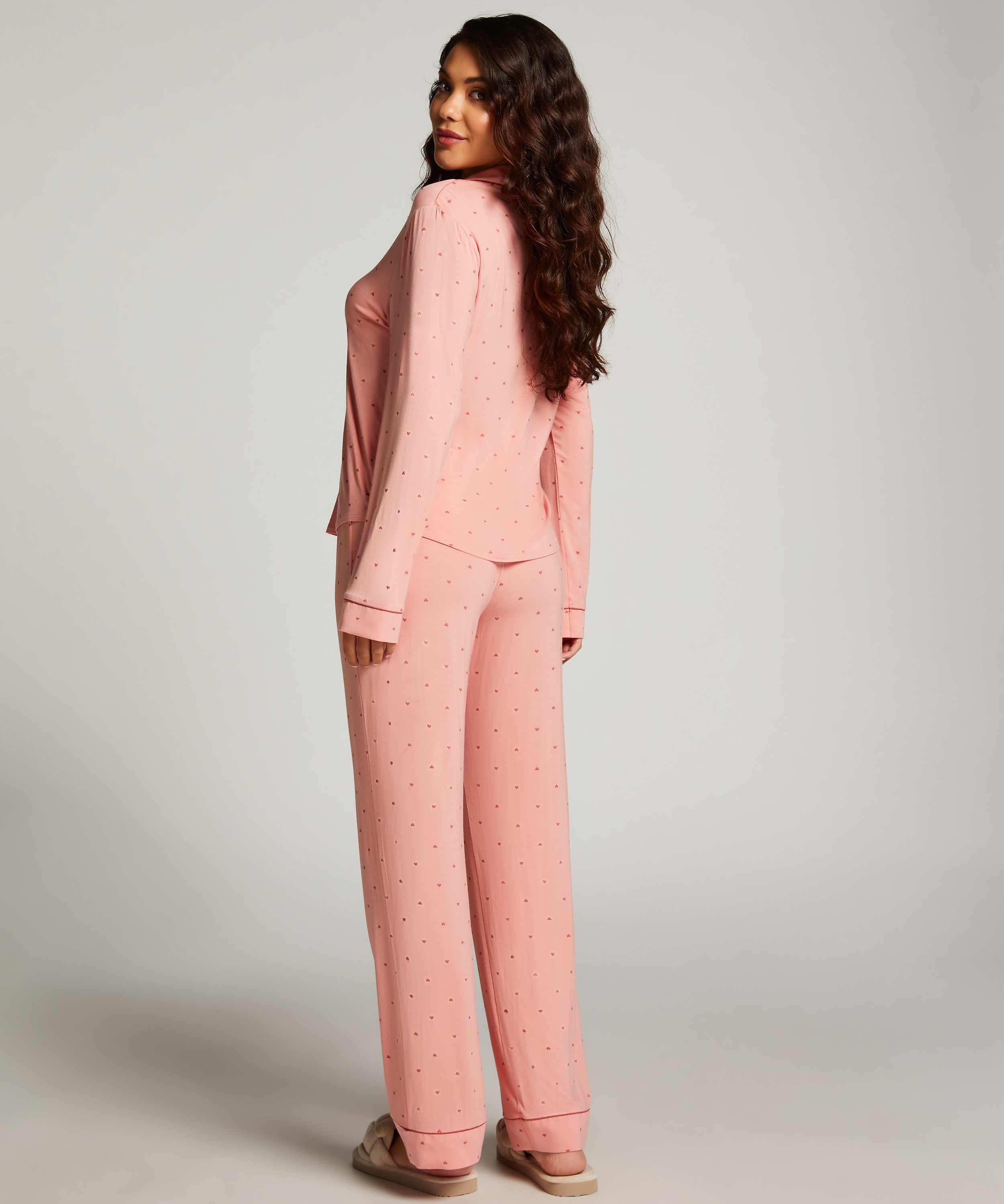 Long Sleeve Lace Pajama Set for £42 Pyjamas Hunkemöller