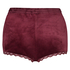 Velvet Lace Shorts, Red