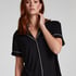 Essential Jersey Short-Sleeved Jacket, Black