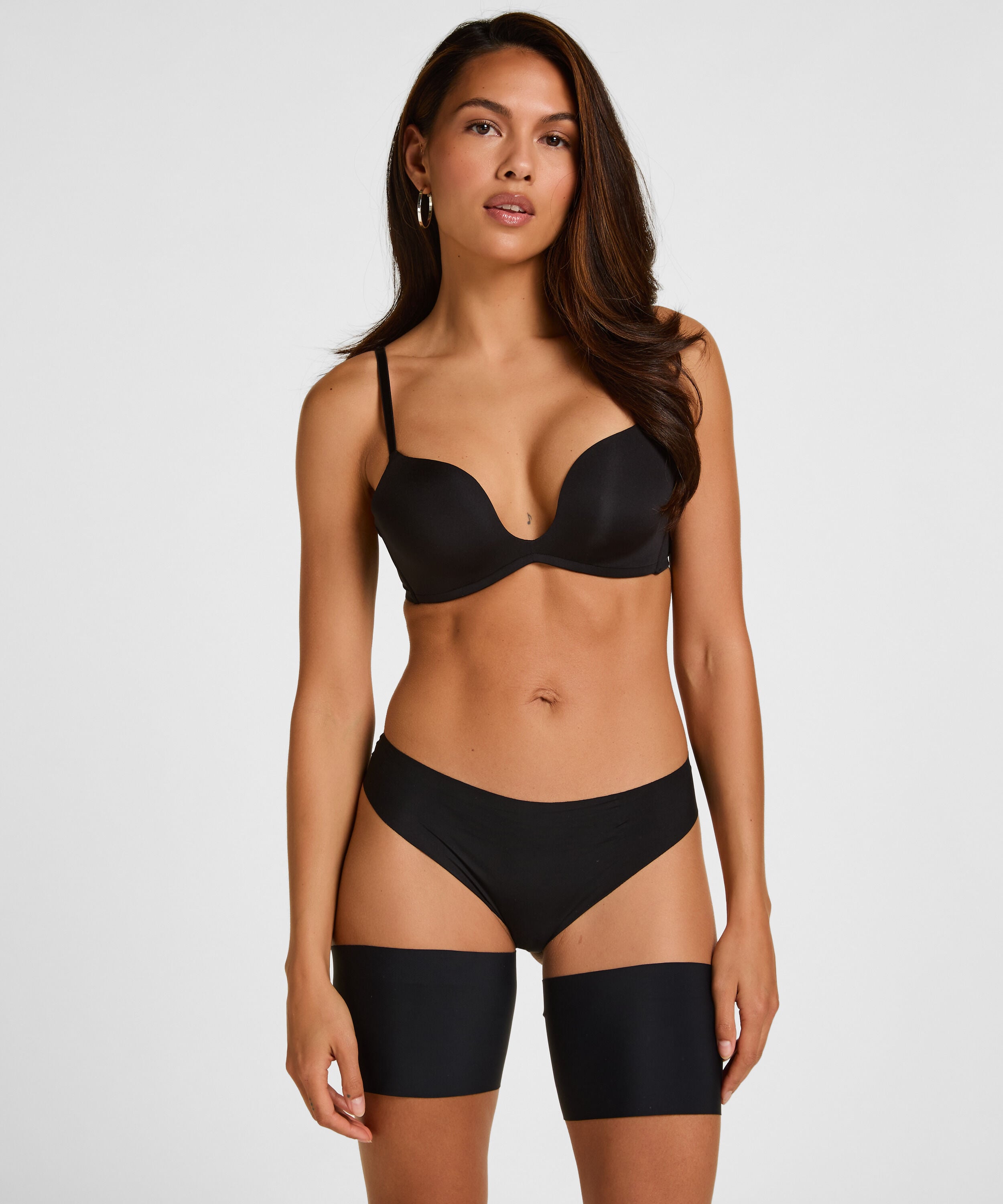 Anti Chafing Micro Bands, Black Anti Chafing Micro Bands, Black