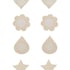 4-Pack Nipple Covers, Beige