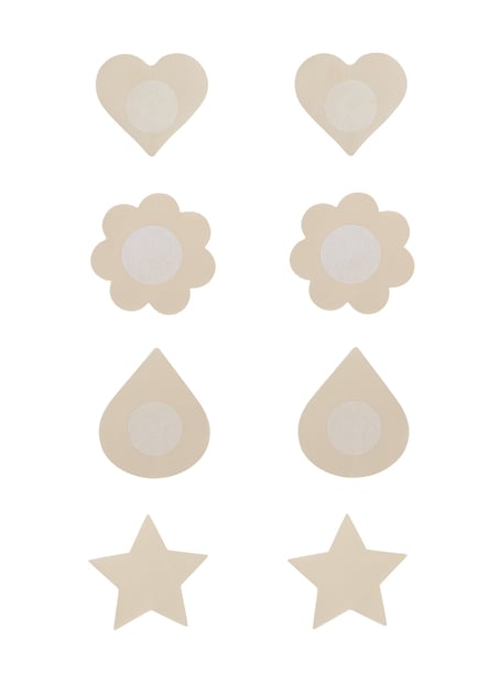 4-Pack Nipple Covers, Beige