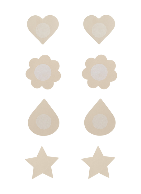 4-Pack Nipple Covers, Beige