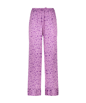 Satin Trousers, Purple