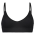 Seamless bralette, Black