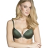 Padded underwired push-up bra Giselle, Green
