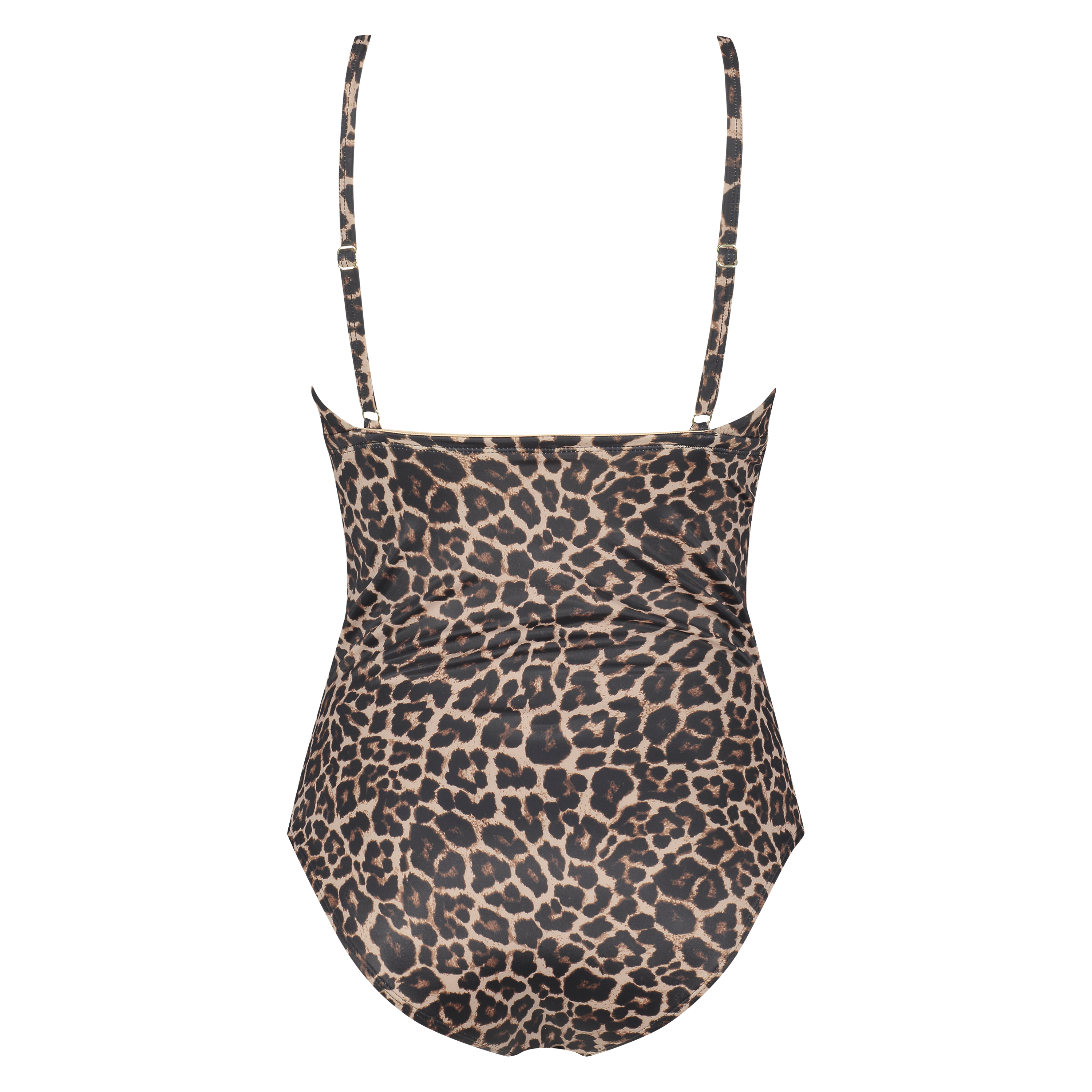 Leopard swimsuit, Beige, main