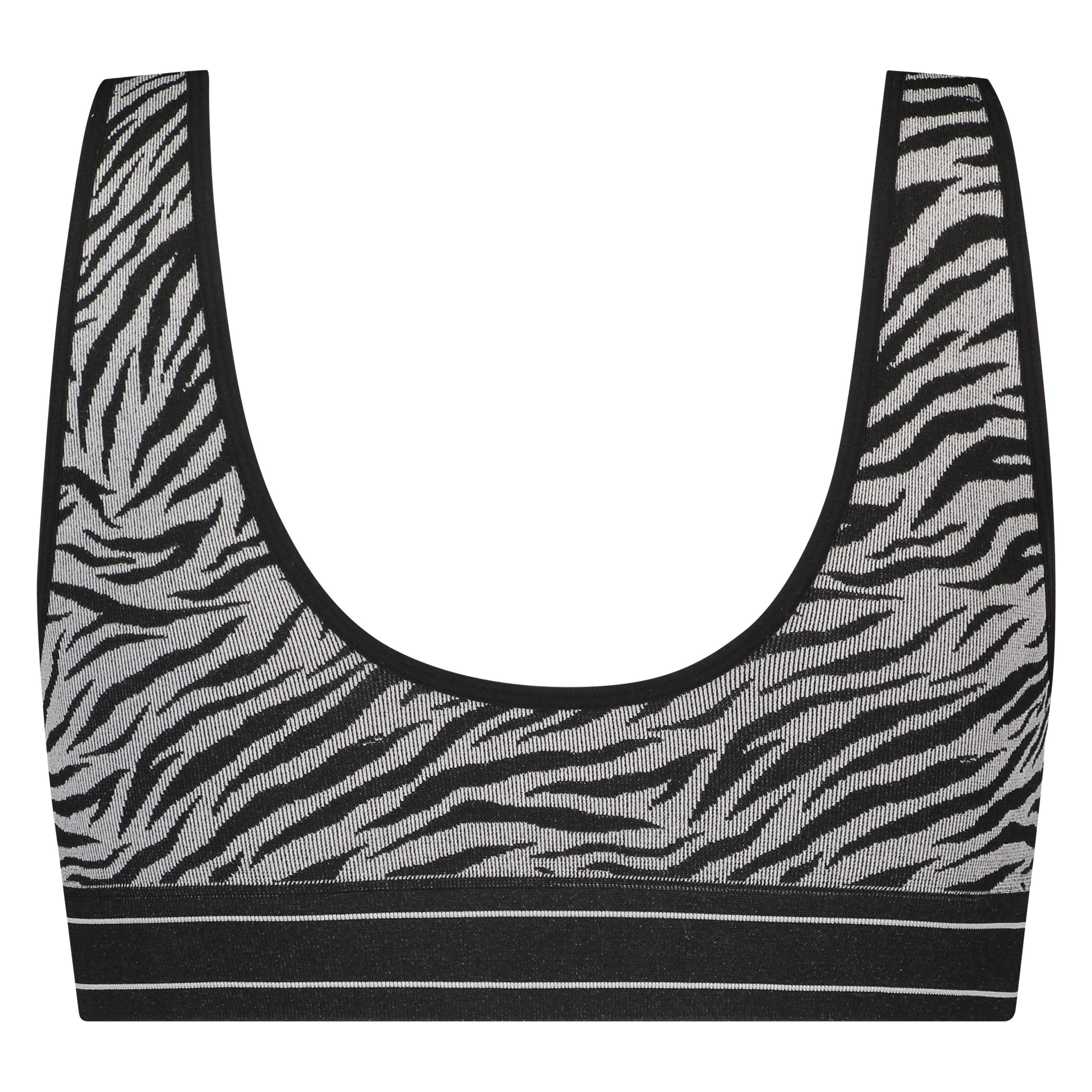 Eliza seamless bralette, Grey, main