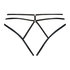 Effie open crotch knickers, Black
