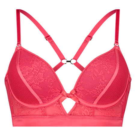 Padded Underwired Bra Duckie, Red