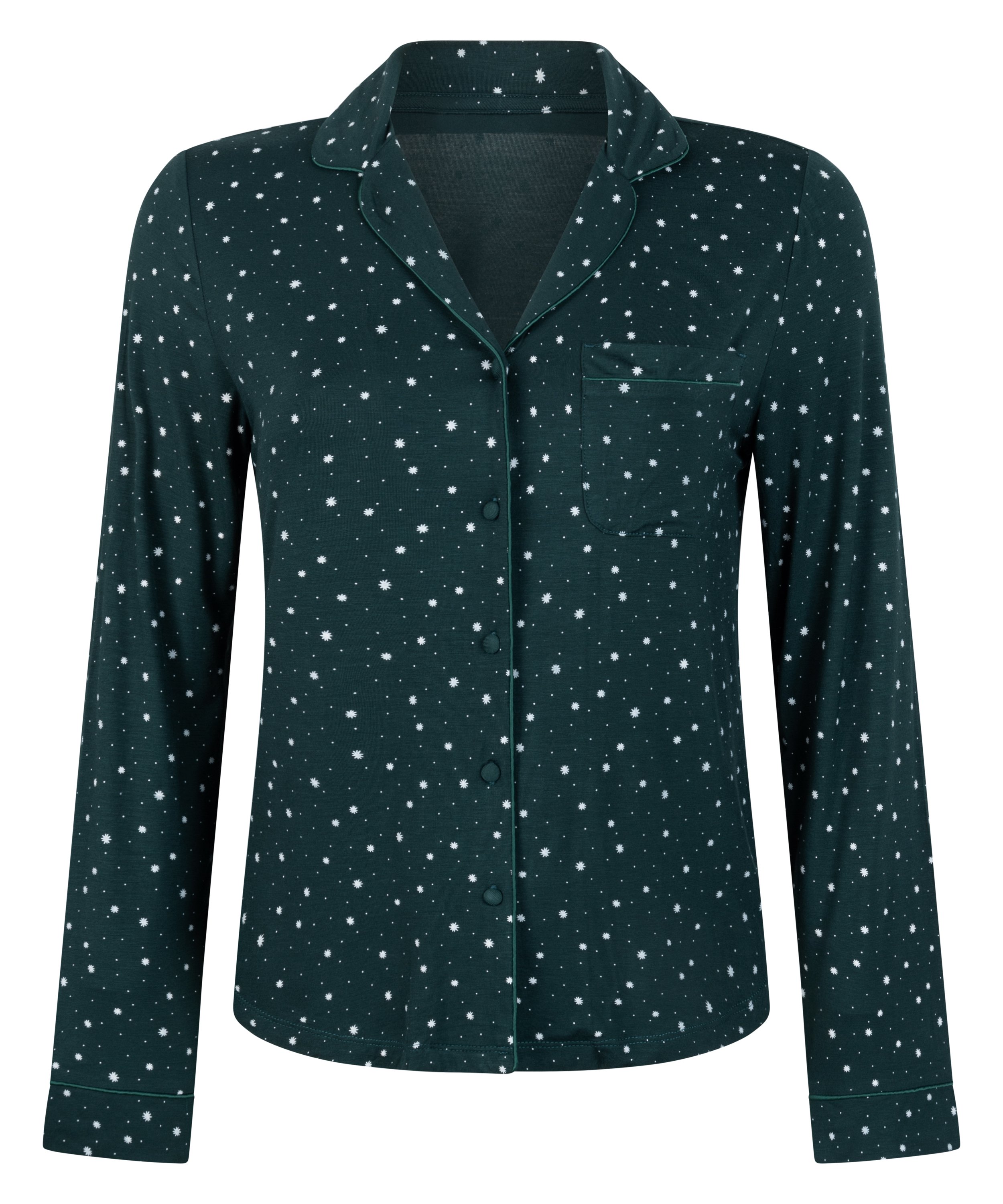 Essential Jersey Long-Sleeved Jacket, Green, main