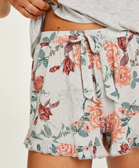 Short Pyjama Set, Grey