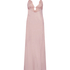 Amelie Satin slip dress, Pink