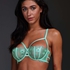 Alexandra Non-Padded Underwired Bra, Green